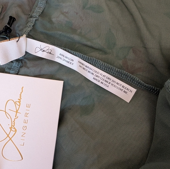 NWT Laina Rauma Lingerie Side Split Lounge Pant in Lagoon - Picture 7 of 11